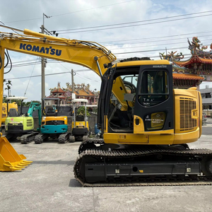 Excavadora Usada Komatsu PC138US de 13.8 Toneladas con Pocas Horas de Trabajo, Motor y Bomba de Alta Potencia, Componentes Hidráulicos en Venta - Product Image 1