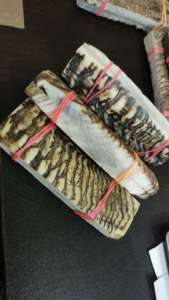 Empuñaduras de Cuchillo Hechas a Mano con Cuerno de Carnero Natural, Material Ecológico de Imitación Antigua para Arte Coleccionable y Fabricación de Cuchillos Personalizados - Product Image 4