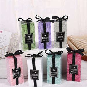 Bougie d'aromathérapie créative sans fumée en cire de palmier, pilier carré, bougies parfumées, choix de cadeaux - Product Image 6