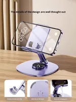 2025 nouveau modèle tout métal support Portable Rotation à 720 degrés pliable bureau paresseux support de tablette iPad Support support téléphone