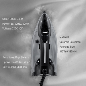 <span class=keywords><strong>Plancha</strong></span> de vapor eléctrica EASTON con suela de cerámica para <span class=keywords><strong>ropa</strong></span>, almacenamiento para habitaciones de hotel, venta al por mayor - Product Image 5