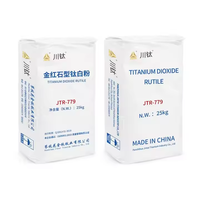 Dioxyde de titane rutile de qualité industrielle TiO2 en poudre blanche à 93 % de pureté, modèle JTR-779, fabriqué par Jintai en 2026, Guangdong, pour la peinture