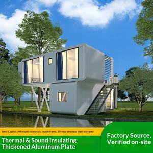 Casa Móvil Tipo Contenedor Resistente a Impactos y Corrosión para Exteriores, Casa Rodante, Quiosco de Verano para Camping - Product Image 5