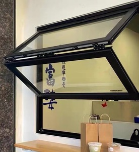 Fenêtre coulissante pliante sans cadre en alliage d'aluminium VOBO Avant <span class=keywords><strong>Garde</strong></span>, système triple synchronisé, cuisine, salle <span class=keywords><strong>de</strong></span> bain, extérieur - Product Image 1