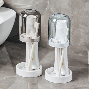 Vente en gros de porte-gobelets de voyage portables pour brosse à dents et bain de bouche, accessoires de salle de bain - Product Image 1