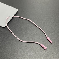 20cm rose Nylon étiquette volante corde haute exportation Nylon vêtements accessoires bijoux vêtements et étiquettes volantes en plastique