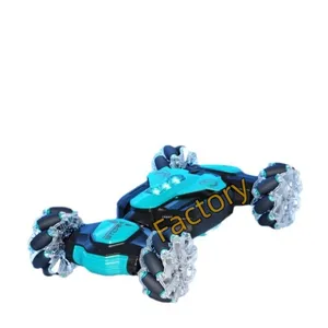 2.4G Remote Control Car 360 Rolling Double Side Running Newest Gesture Hand Watch Control Stunt rc Car toy