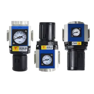 Penjualan laris regulator tekanan udara pneumatik pcp seri GR200 GR300 untuk penggunaan industri
