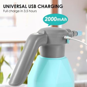 Pulvérisateur électrique sans fil pour jardin, vert, à batterie, avec bec réglable et câble USB - Product Image 2