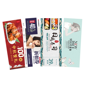 <span class=keywords><strong>Coupon</strong></span> per biglietti da stampa con Logo di alta qualità Shopping Bond carte di carta stampa <span class=keywords><strong>Coupon</strong></span> personalizzata - Product Image 2