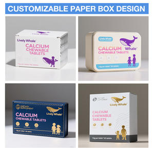 แคลเซียมเหล็กสังกะสีสำหรับเด็ก Whalekids ที่มีชีวิตชีวาพร้อมวิตามิน K2-การเจริญเติบโตของกระดูกและการติดฉลากระบบภูมิคุ้มกันโรงงาน - Product Image 6