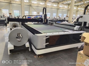 Gweike 4Kw raycus IPG điện 3015nr CNC máy cắt laser tấm kim loại thép tấm và ống kép sử dụng giá - Product Image 2