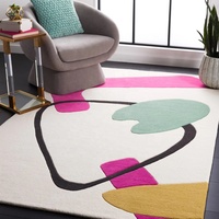 Tapis de chevet personnalisé avec logo chinois, tapis de sol en laine douce pour chambre à coucher, salon, vestiaire, tapis de table basse, tapis de prière