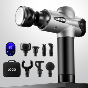 Batería de gran capacidad portátil músculo Tejido Profundo ejercicio profesional pistola de masaje de mano con compresa caliente y fría - Product Image 2
