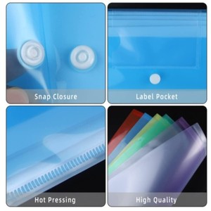 Enveloppe de classement A4 personnalisée avec logo imprimé, écologique, de haute qualité, au meilleur prix, fabriquée en Chine - Product Image 4