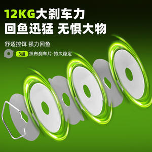 Nuevo carrete giratorio totalmente metálico con bobina poco profunda, fuerza de freno de 12 kg para pesca en playa y océano con cebo artificial. - Product Image 1