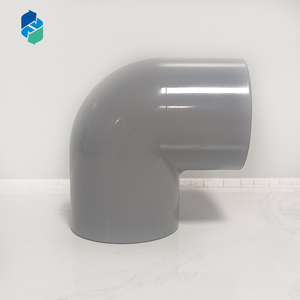 الأنابيب والتجهيزات الصناعية الرمادية المقاومة للمواد الكيميائية ، CPVC 90 درجة - Product Image 5