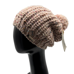 Great Quality Fashion Style <b>POM</b> <b>POM</b> Beanie Hats Stock Particle Beanie 56-58Cm For Winter - Product Image 1