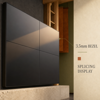 Layar Video Wall LCD IPS 46 Inch Harga Terjangkau, Anti-Silau, Bezel Tipis 3.5mm, Layar Sambung untuk Iklan di Pusat Perbelanjaan dan Ritel