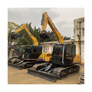SANY SY75c pro SY55 SY60 SY26 SY35 mini excavadora, multifunción usada marca China soleada excavadora SANY 75c excavadora sobre orugas - Product Image 6