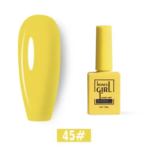 Gel pour ongles fournitures logo personnalisé résine inodore tremper le gel uv vente en gros 60 couleurs marque privée très bon ensemble de vernis à ongles gel