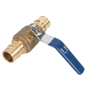 Válvula de Bola de Latón <span class=keywords><strong>PEX</strong></span> de <span class=keywords><strong>1</strong></span>/<span class=keywords><strong>2</strong></span>\" con Mango Largo de Acero, Cierre Manual para Agua Fría y Caliente, Estructura Angular Personalizable OEM para Medios Gaseosos - Product Image 3