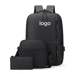 Customized Logo Fashionable And Durable School Bags 3-Piece Set Backpack Set School Bags Laptop Bags