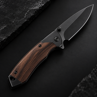 Couteau pliant à manche imprimé en 3D, acier 3CR13, pointe tombante, 21 cm, couteau de poche tactique EDC pour le camping, cadeau créatif, vente en gros OEM