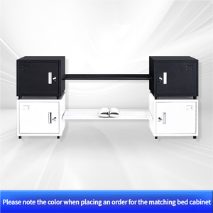 Lits superposés en métal pour le personnel Lits d'appartement de dortoir d'étudiant de conception moderne - Product Image 3