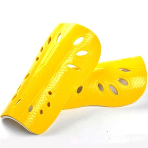 Protectores de Pierna de Fútbol Anticolisión Engrosados, Insertos Perforados para Entrenamiento Deportivo, Equipo de Protección para Adultos y Niños - Product Image 1