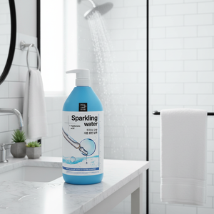 Mise En Scene Gel Hydro Booster Coréen 800g à l'Acide Hyaluronique pour Cheveux Secs Hydratation Intensive Fabriqué en Corée - Product Image 3