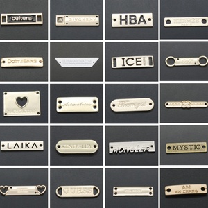 2019 Fashion Custom Design Metal Label Tag <b>Accessories</b> for <b>Bags</b> - Product Image 2