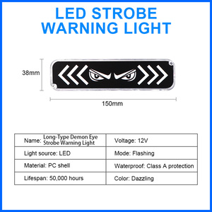 Kaidengzhe dài Demon Eye Strobe cảnh báo ánh sáng tự động nhấp nháy vị trí đèn xe tải Trailer Beacon <span class=keywords><strong>LED</strong></span> Side <span class=keywords><strong>Marker</strong></span> Lights - Product Image 2