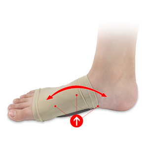 Bantalan penopang lengkungan kaki datar, dengan titik pijat, kaus kaki Gel, bantalan penopang lengkungan Plantar Fasciitis - Product Image 6