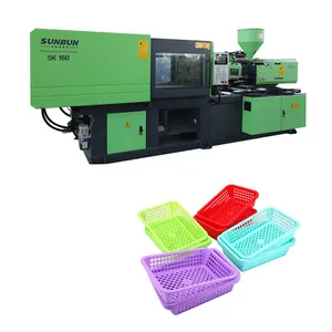 Hot Selling 160Ton Energy Saving Servo Injection Molding Machine Making Small Plastic Baskets Horizontal Style Core Gearbox