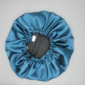 Compre un Gorro de Satén HLC para Dormir, Gorros de Satén de Doble Capa Reversibles, Gorro para el Cabello para Mujeres con Cabello Largo, Rizado y Trenzado - Product Image 4