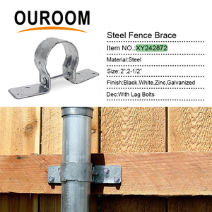 Thép Mạ Kẽm Để Gỗ Hàng Rào Khung Sắt Kim Loại Vườn Và Trang Trại Hàng Rào Phụ Kiện - Product Image 3