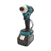 Perceuse-visseuse électrique sans fil à 5 vitesses 1/4\" avec moteur sans balais pour batterie 18V pour usage domestique et industriel