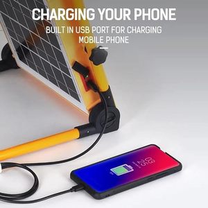 Lámpara Solar de 50 Vatios con Iluminación LED para Emergencias y Camping, Paneles Solares Skle Ken50flood, Sistema de Energía Solar - Product Image 4