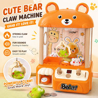 Machine à griffes interactive de type arcade, mini-griffeur de prix, jouet pour enfants, cadeau d'anniversaire
