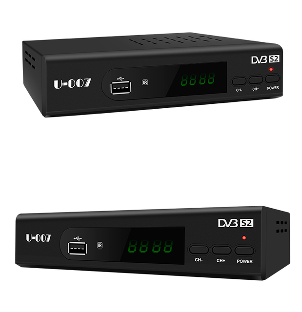 2025 Smart TV Receiver Satellite Decoder Full HD 1080P DVB S2 Satellite Receiver EU/US Plug Set-Top Box