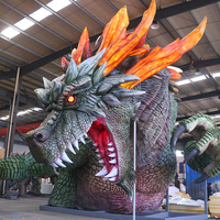 Créature animatronique personnalisée, animal géant pour les grands spectacles musicaux en plein air