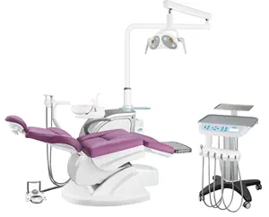 Detes牙科椅牙科设备S3折叠空间-经济型牙科单元人体工程学同步设计，带3个记忆程序