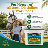Complément alimentaire professionnel Vita Plus équilibré multivitaminé et minéral pour chevaux, fournit une nutrition équilibrée pour soutenir la santé globale