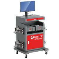 Ensemble d'équipements de garage pour aligneur de roues 5D et machine de levage, machine d'alignement de voiture