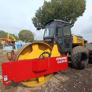 Vente à chaud Rouleaux compresseurs d'occasion de haute qualité Dynapac CA301D Compacteurs de sol vibrants d'occasion Rouleaux à tambour unique de puissance supérieure - Product Image 1