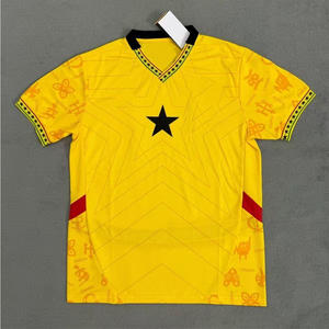 <span class=keywords><strong>Camiseta</strong></span> de Fútbol de Ghana 2026, Nueva, Versión para Fanáticos, Transpirable, para Hombre, Uniforme Local/Visitante, Calidad Tailandesa, Venta al Por Mayor - Product Image 1
