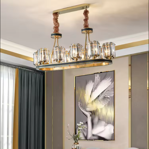 Hot Sale Indoor Modern Crystal Hotel Villa Dining <b>Room</b> <b>Chandeliers</b> Pendant Lights for <b>Living</b> <b>Room</b> - Product Image 1