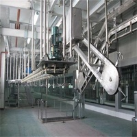 Ligne d'abattage de chèvres, machine d'abattage de moutons à haute efficacité, équipement d'abattage de moutons