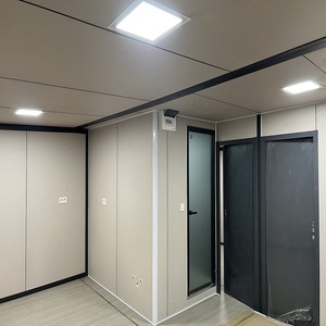 Kết cấu thép nhà container 20ft 40ft, prefab mở rộng Ngôi nhà nhỏ cho cuộc sống, khách sạn, văn phòng, với nhà vệ sinh & vòi hoa sen - Product Image 6
